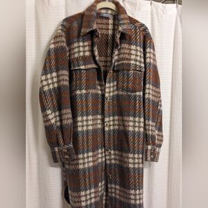 Sweet Lovely Plaid Shacket